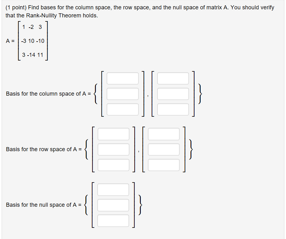 solved-1-point-find-bases-for-the-column-space-the-row-chegg