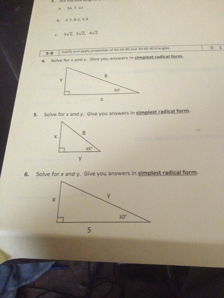geometry homework questions