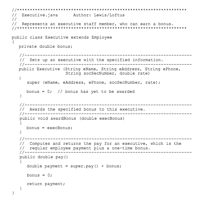 Solved 1. Another Type of Employee The files Firm,java, | Chegg.com