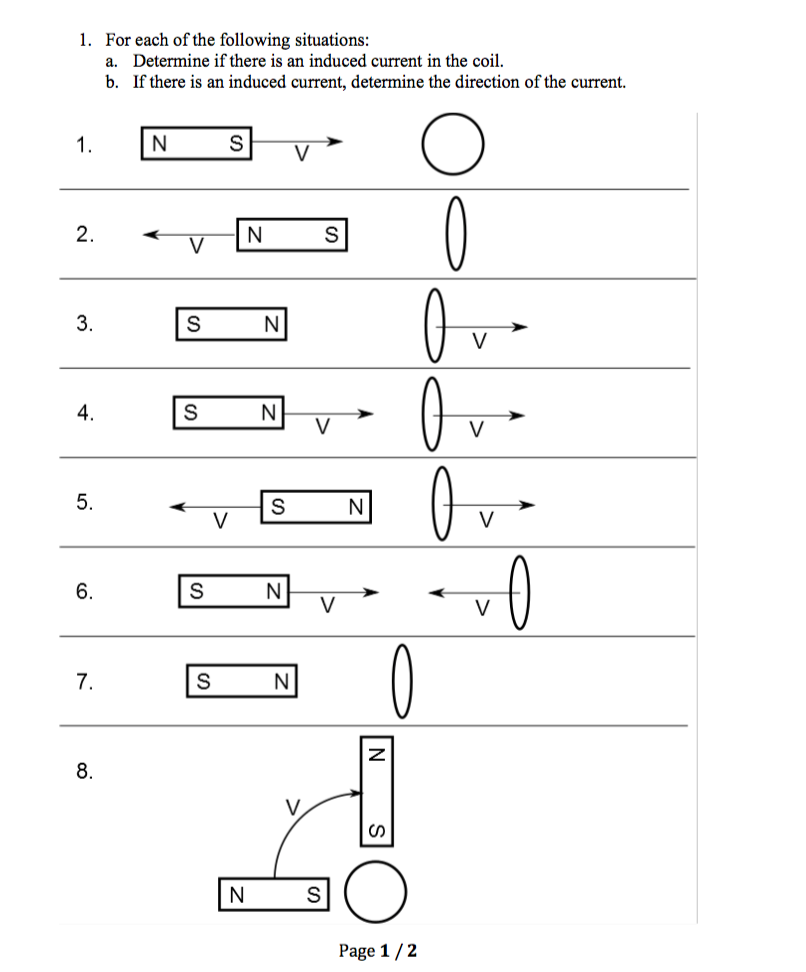 Solved For Each Of The Following Situations: Determine If | Chegg.com