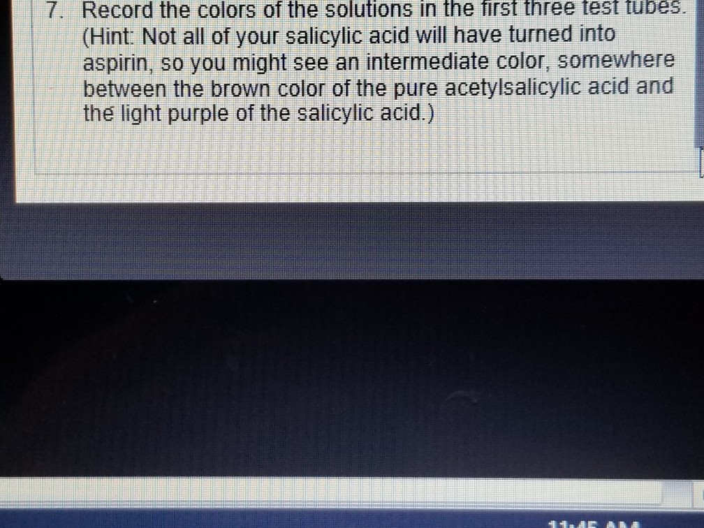 Solved Iron (III) chloride changes color with A, D, and E