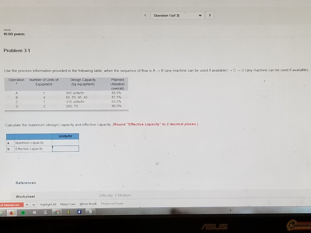 Solved Question 1 (of 3) value 0.00 points Problem 31 Use | Chegg.com