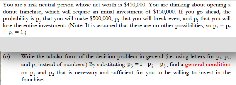 What Is A Risk Neutral Person