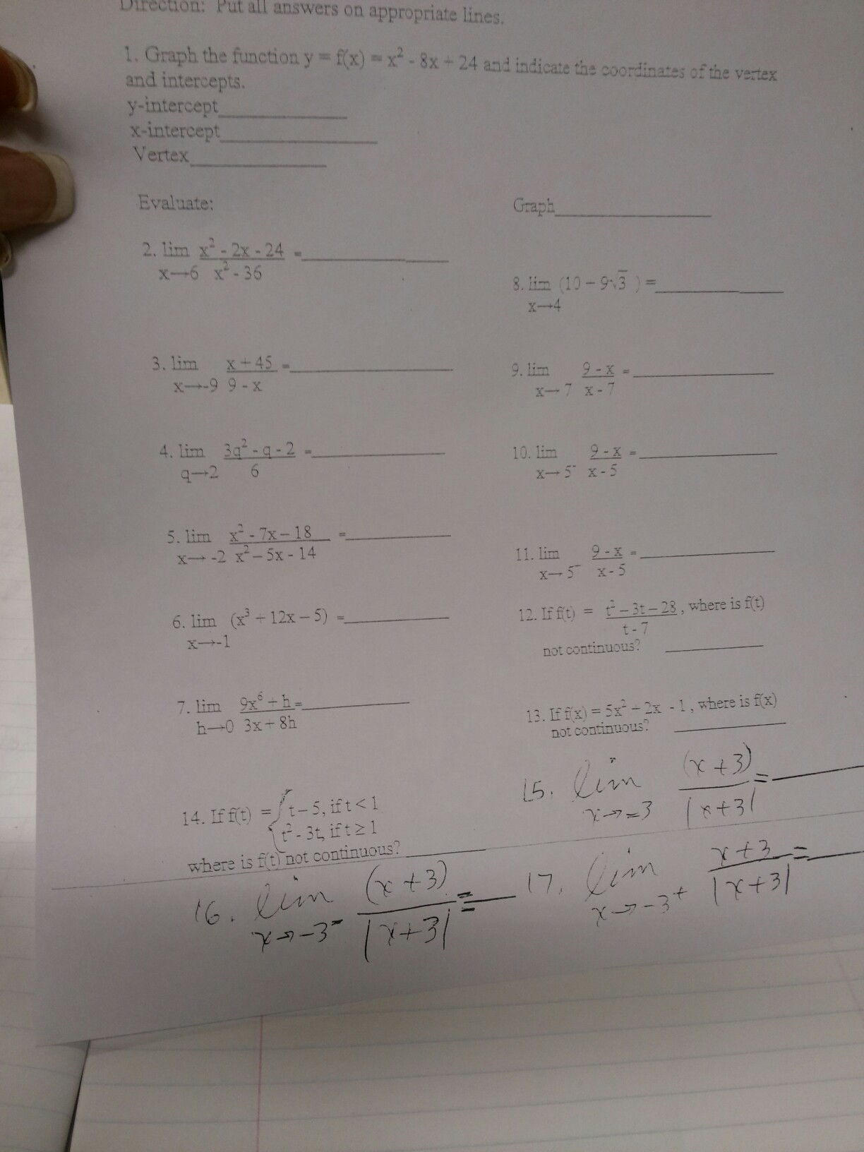 solved-graph-the-function-y-f-x-x-2-8x-24-and-chegg