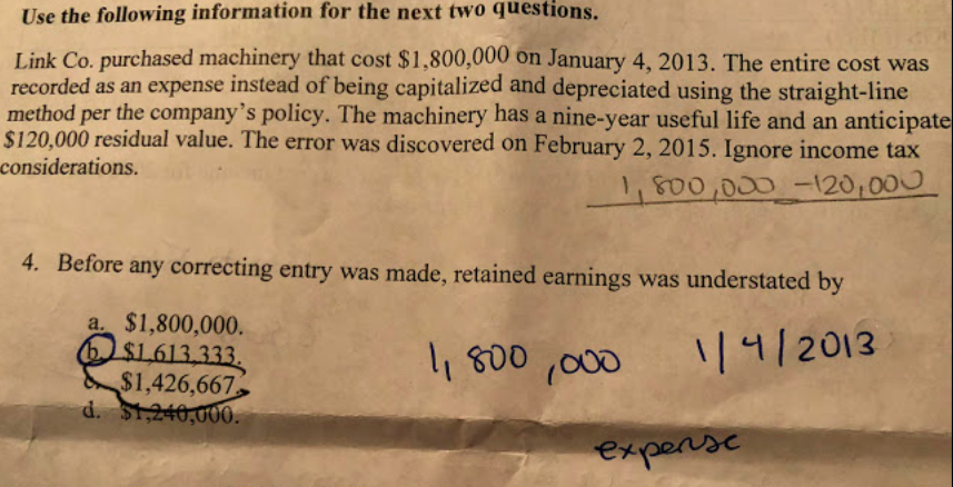 Solved Use the following information for the next two | Chegg.com