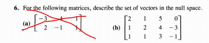 Solved 8. (a) For A In Exercise 6, Part (b) And B - [30, 30, | Chegg.com