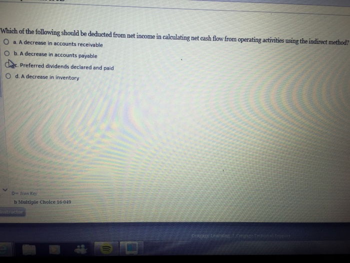 solved-which-of-the-following-should-be-deducted-from-net-chegg