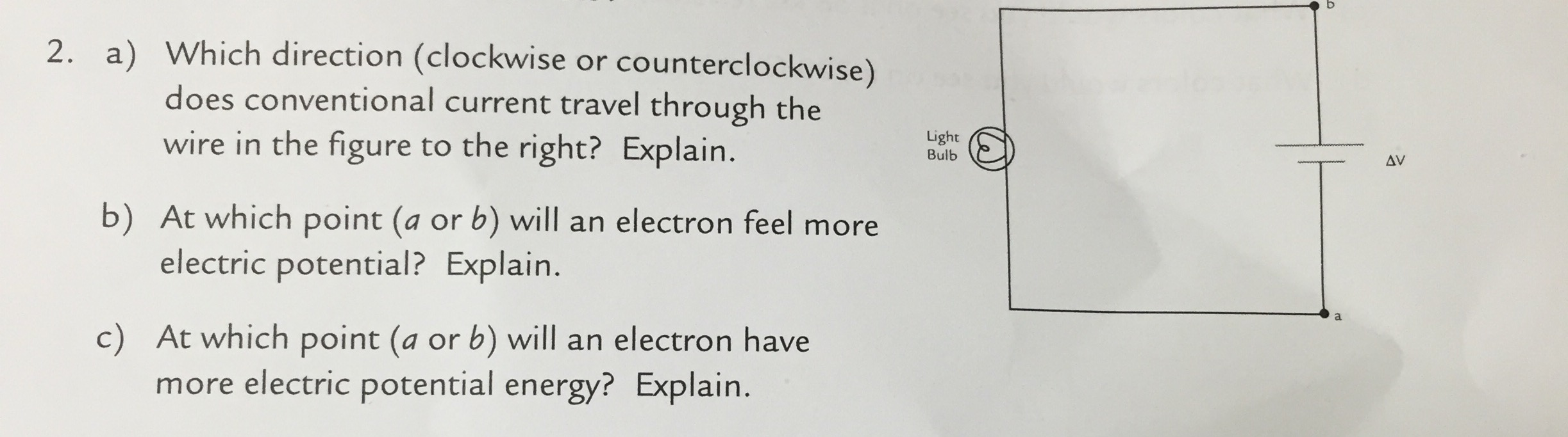 clockwise and counterclockwise