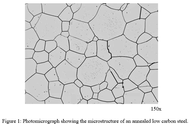 Low Carbon Steel Microstructure