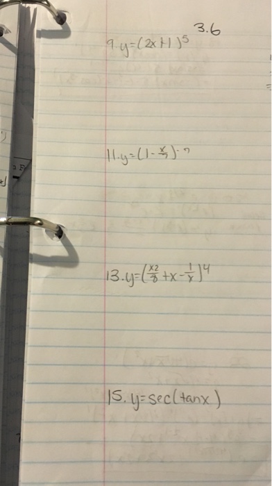 Solved Y 2x 1 5 11 Y 1 X 7 2 13 Y x 2 8 Chegg