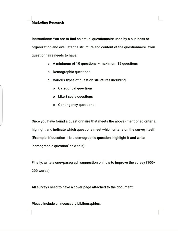 media-assignments-market-research-questionnaire