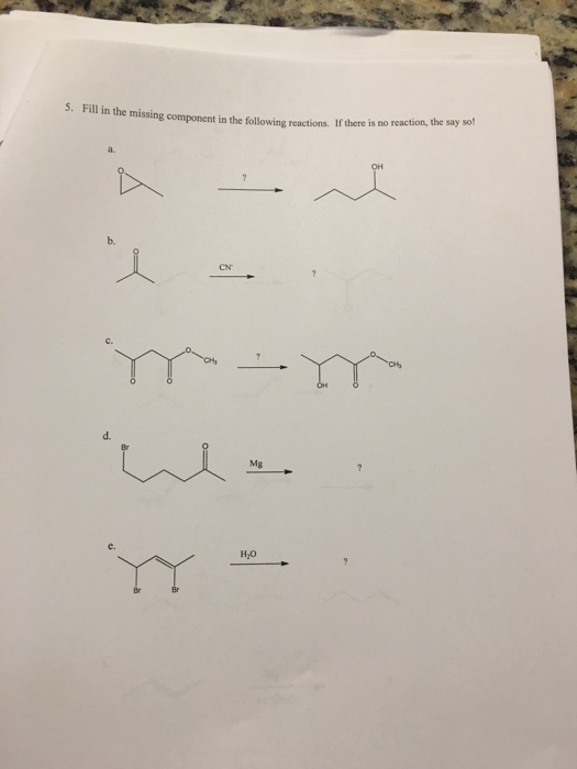 Solved Fill in the missing component in the following | Chegg.com