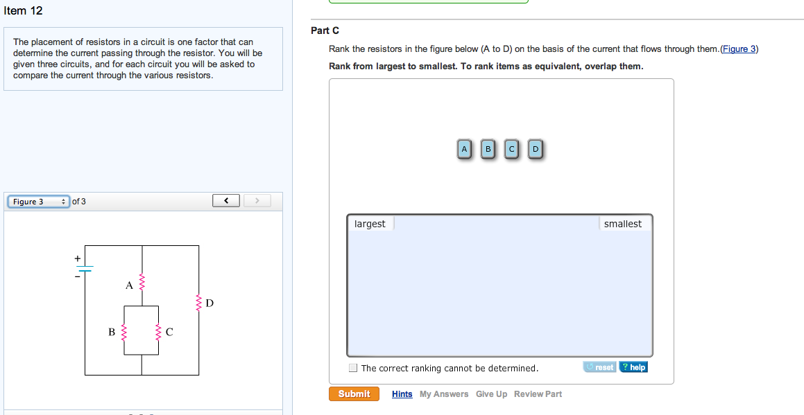 Solved The placement of resistors in a circuit is one factor