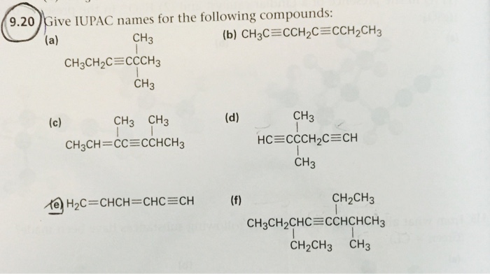 solved-give-iupac-names-for-the-following-compounds-chegg