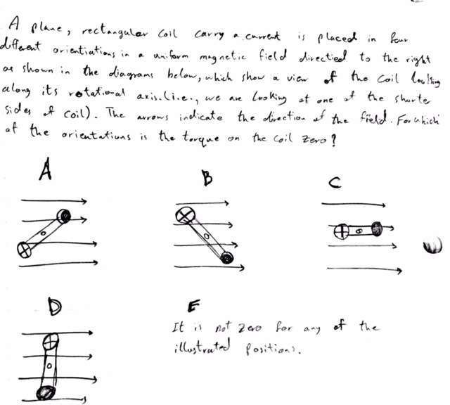 solved-a-plane-rectangular-coil-carry-a-current-is-placed-chegg