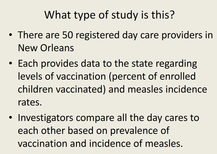 Solved What Type Of Study Is This A New Flu Vaccine Is Chegg