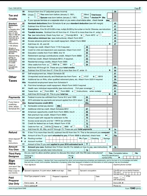 Individual Tax Return Problem 1 Required: .Use the | Chegg.com
