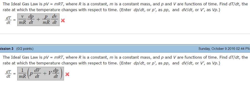 Solved: The Ideal Gas Law Is PV = MRT, Where R Is A Consta... | Chegg.com