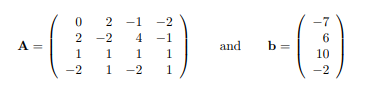 Solved 2. Crout Decomposition(6 points) Calculate the Crout | Chegg.com