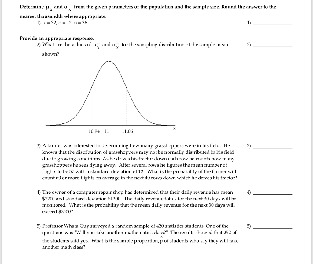 Solved Determine and σ from the given parameters of the | Chegg.com