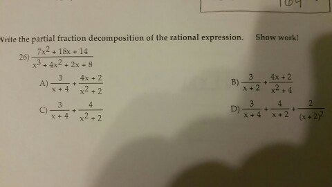 2 x 7 )- 3 2x 4 )=- 18