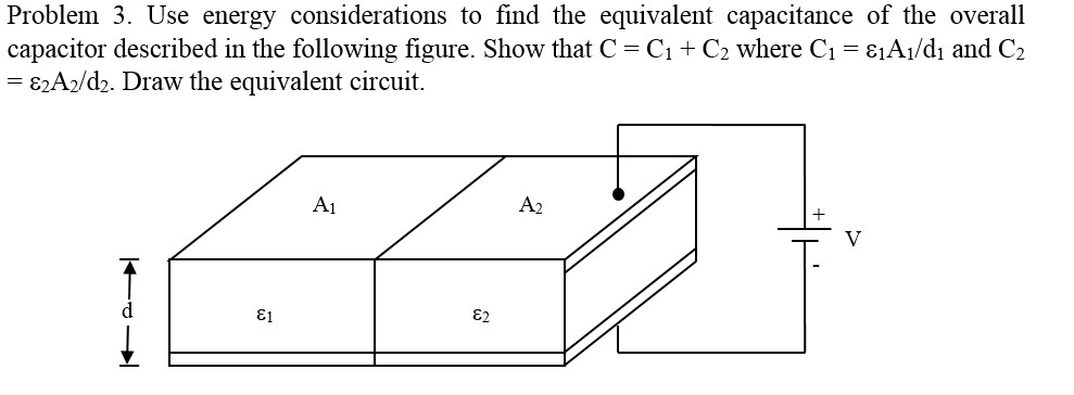 Solved Use energy considerations to find the equivalent | Chegg.com