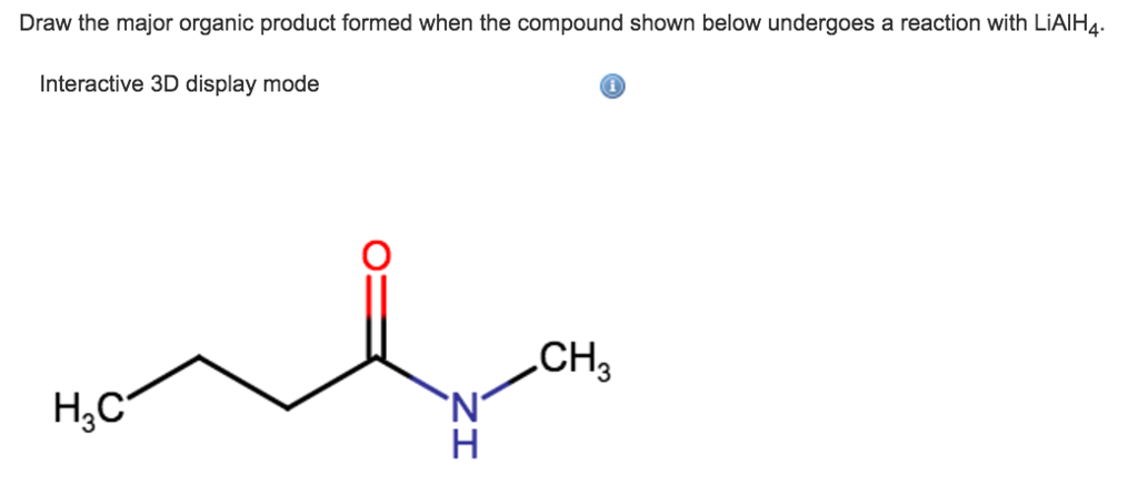 Draw The Organic Products Formed In The Reaction Shown