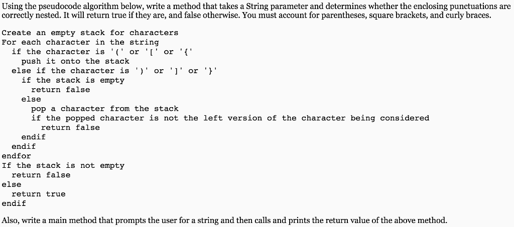 Pseudocode Format Word