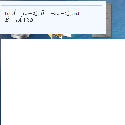 Solved: Write Vector(E) In Component Form?what Is The Magn... | Chegg.com