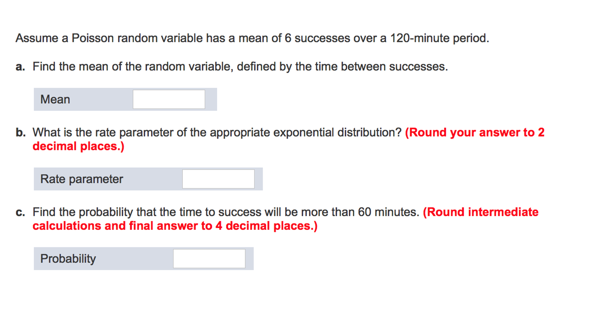 Solved assume a poisson random variable has a mean of 6 chegg
