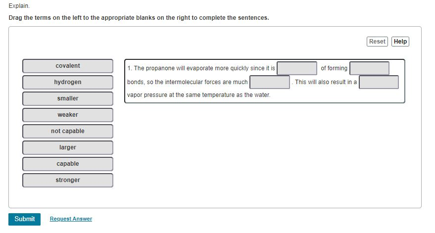 Solved Explain. Drag the terms on the left to the | Chegg.com