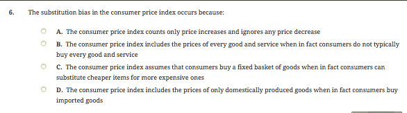 Solved According To The Consumer Price Index (calculated By | Chegg.com