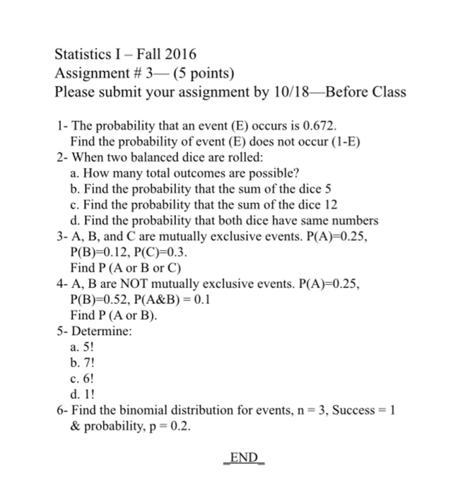 Statistics and probability Archive | October 16 2016 | Chegg.com