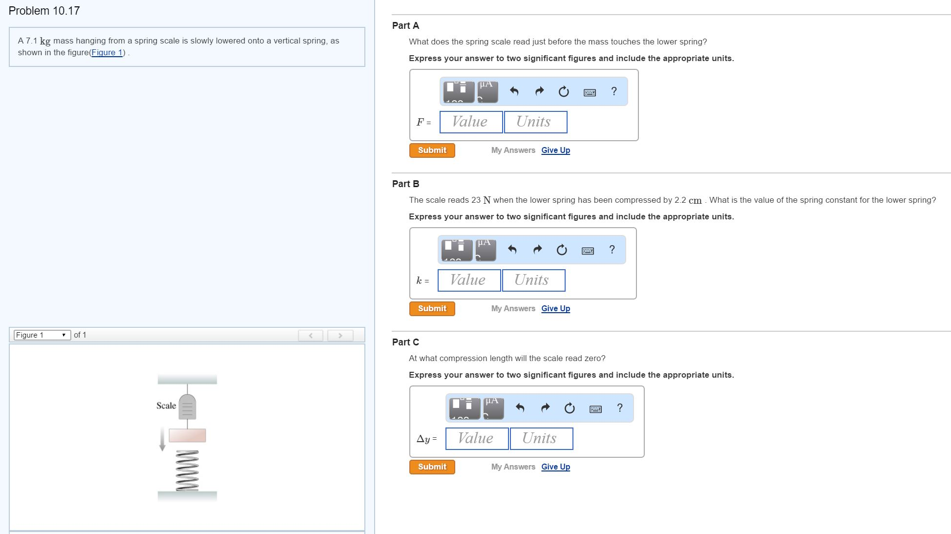 If The Spring Is Pulled 3.5 Cm The Spring Scale Should Read at