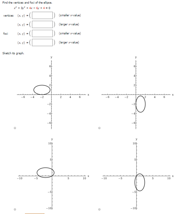 solved-find-the-vertices-and-foci-of-the-ellipse-x-2-3y-2-chegg