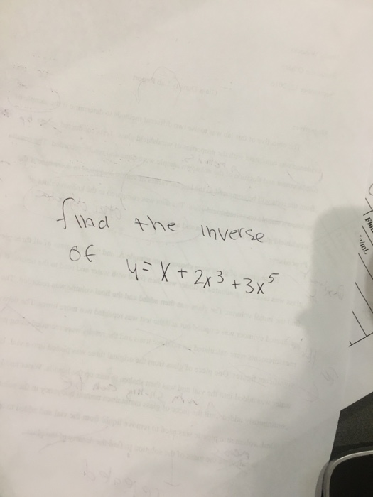 solved-find-the-inverse-of-y-x-2x-3-3x-5-chegg