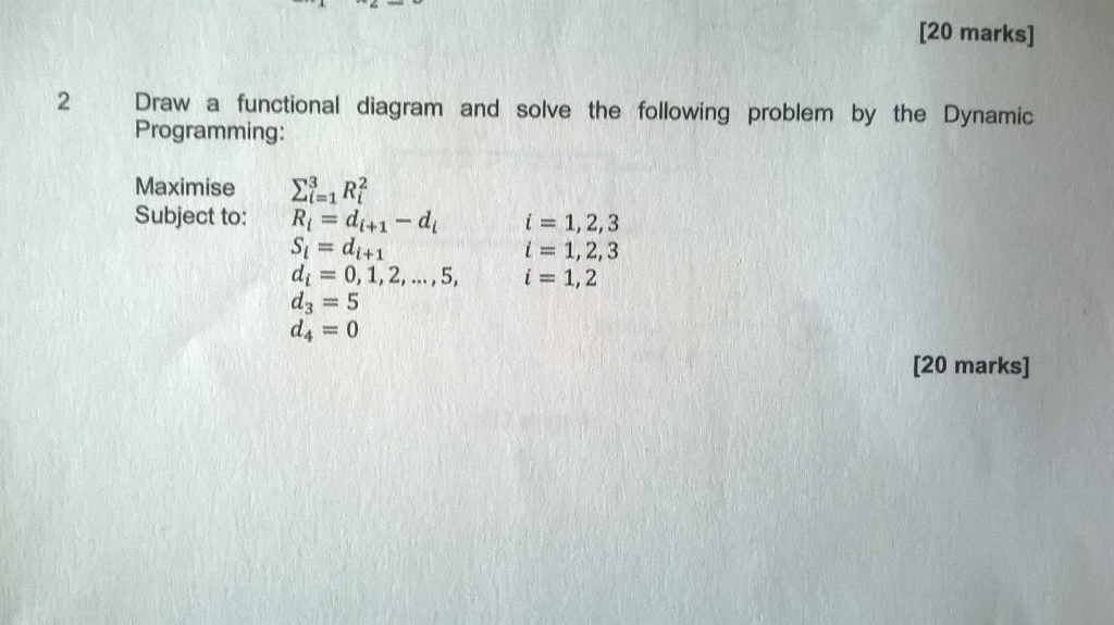 Draw a functional diagram and solve the following | Chegg.com
