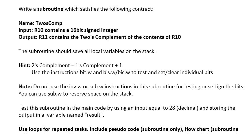 Solved An example of the assembly code for tthe for loop | Chegg.com