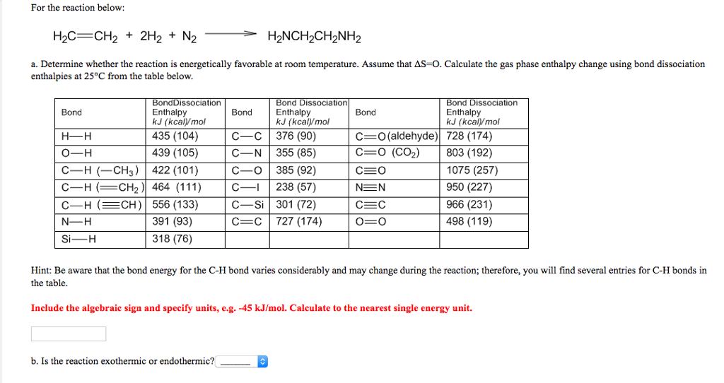 Solved For the reaction below: a. Determine whether the | Chegg.com