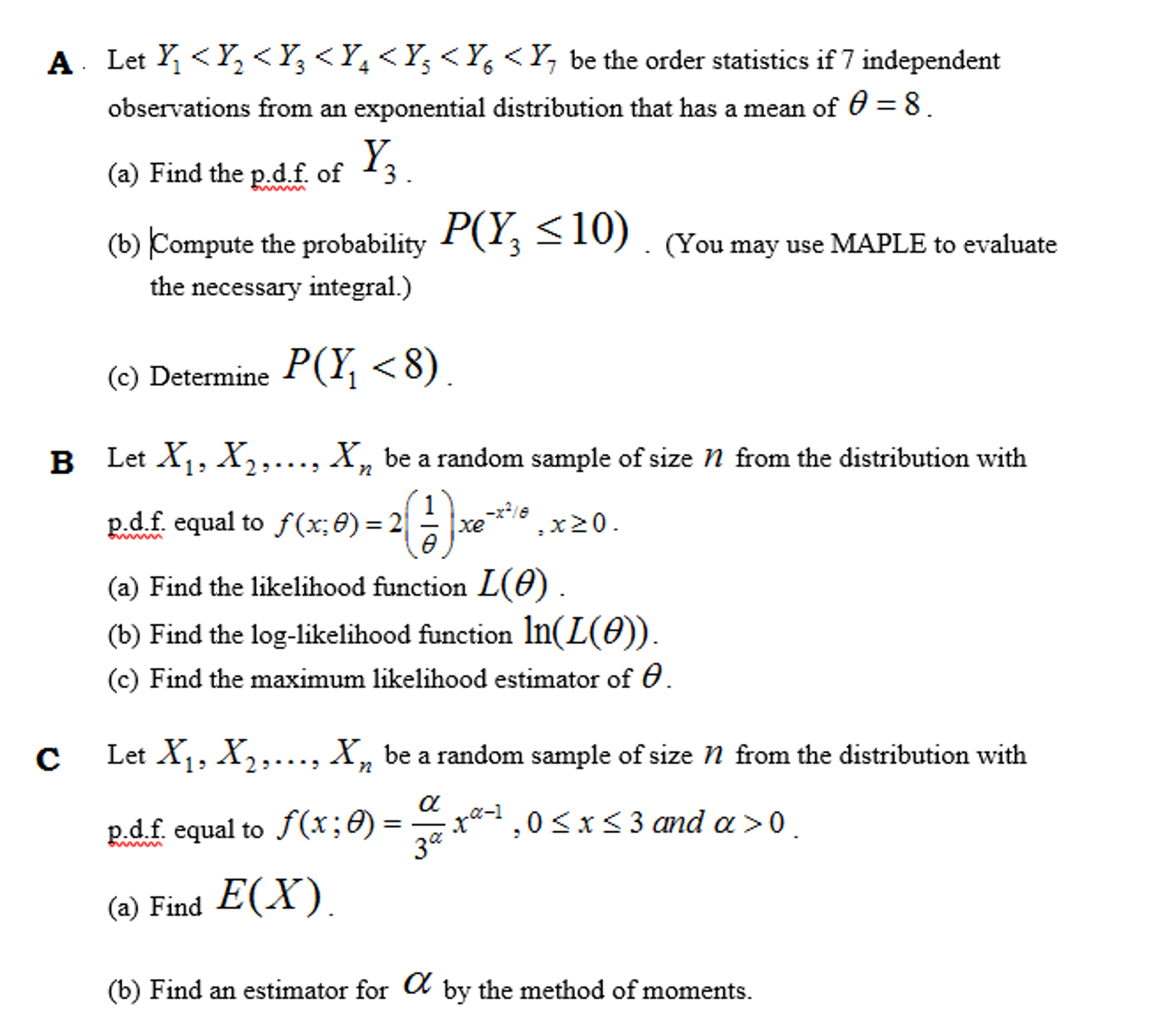 Solved Let Y 1 Solved Let Y 1