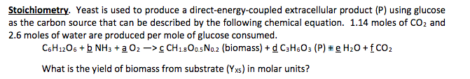 Solved Yeast is used to produce a direct-energy-coupled | Chegg.com