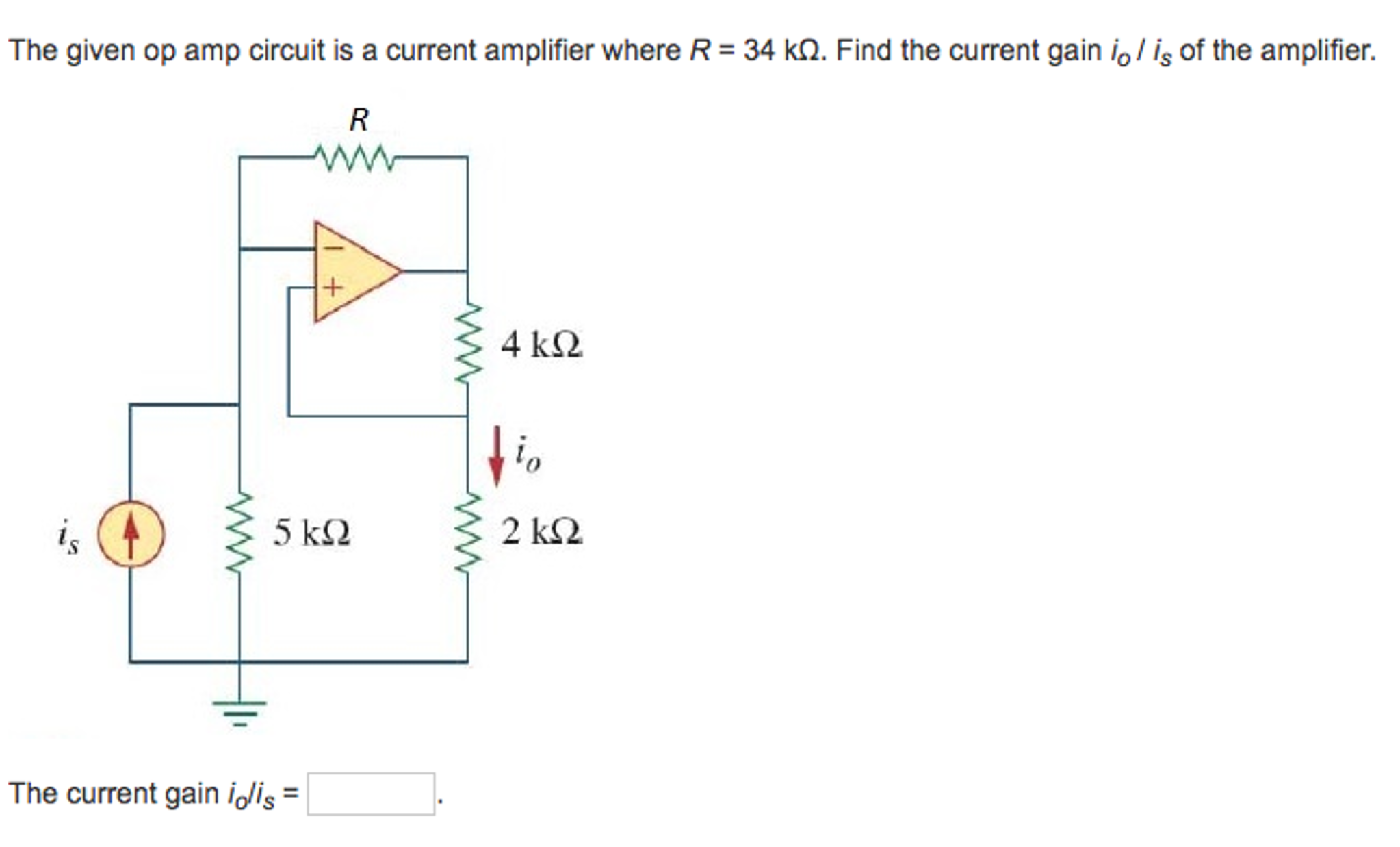 solved-the-given-op-amp-circuit-is-a-current-amplifier-where-chegg