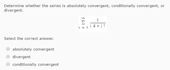 Solved Determine Whether The Series Is Absolutely Chegg Solved Determine Whether The Series Is Absolutely Chegg