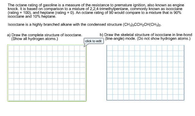 Solved The octane rating of gasoline is a measure of the | Chegg.com