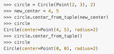 Python. Please help me modify this class Circle, (1) | Chegg.com