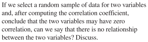 Solved If we select a random sample of data for two | Chegg.com