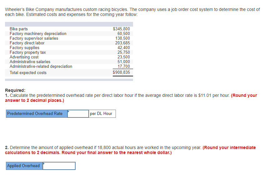 bike repair cost estimate