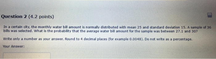 solved-in-a-certain-city-the-monthly-water-bill-amount-is-chegg