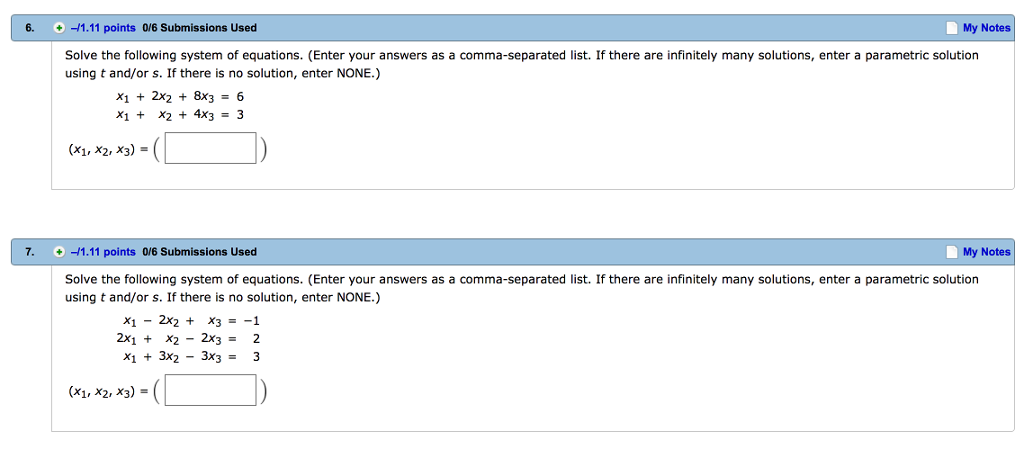 solved-solve-the-following-system-of-equations-x-1-2x-2-chegg