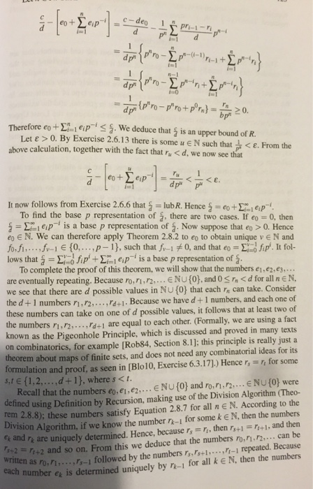 Solved Exercise 2.8.2. Used In Theorem 2.8.10.1 Let A, B, Q, | Chegg.com